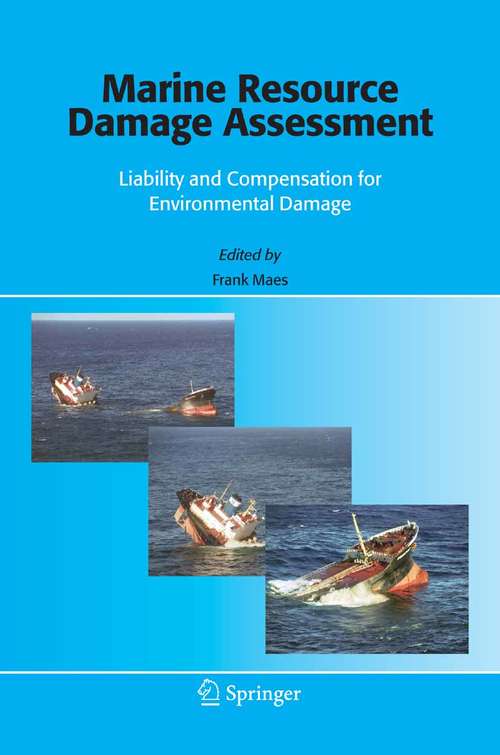Book cover of Marine Resource Damage Assessment: Liability and Compensation for Environmental Damage (2005)