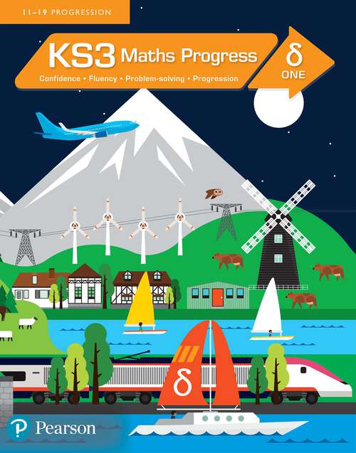 Book cover of KS3 Maths Progress: Student Book Delta 1 (PDF) (Maths Progress 2014)