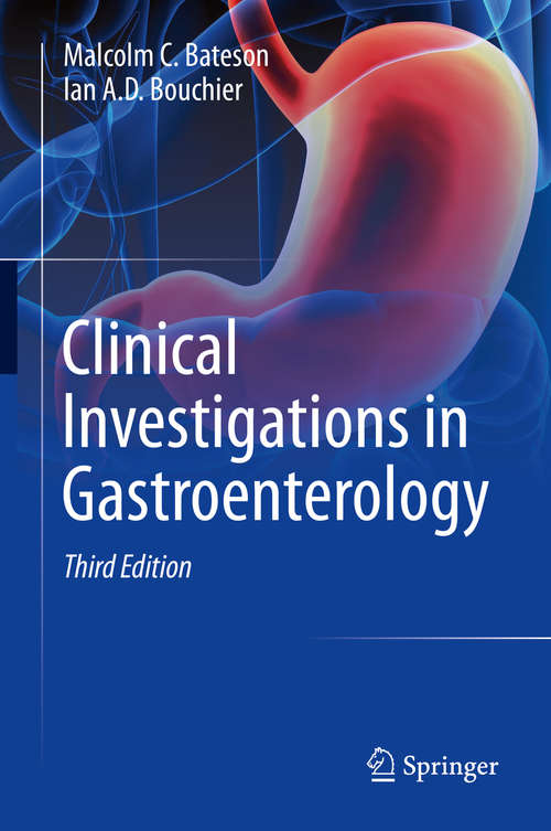 Book cover of Clinical Investigations in Gastroenterology