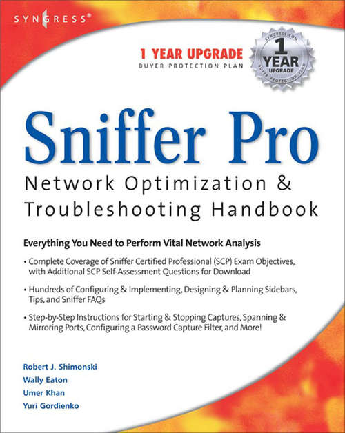 Book cover of Sniffer Pro Network Optimization & Troubleshooting Handbook