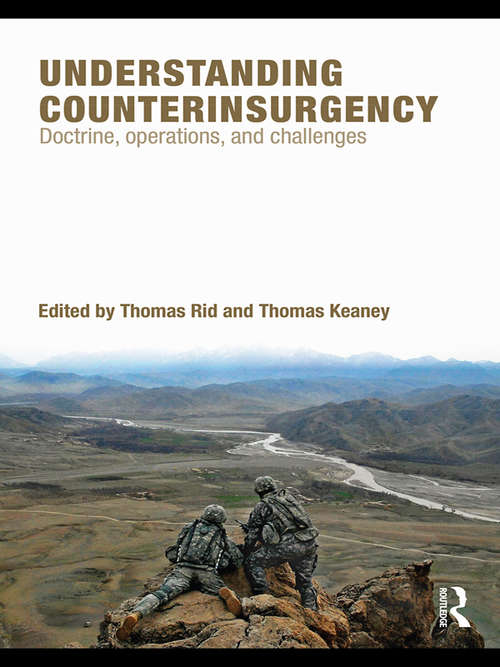 Book cover of Understanding Counterinsurgency: Doctrine, operations, and challenges