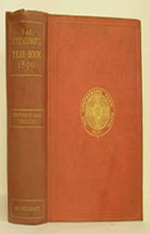 Book cover of The Statesman's Year-Book (27th ed. 1890) (The Statesman's Yearbook)