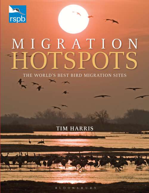 Book cover of RSPB Migration Hotspots: The World's Best Bird Migration Sites (RSPB)