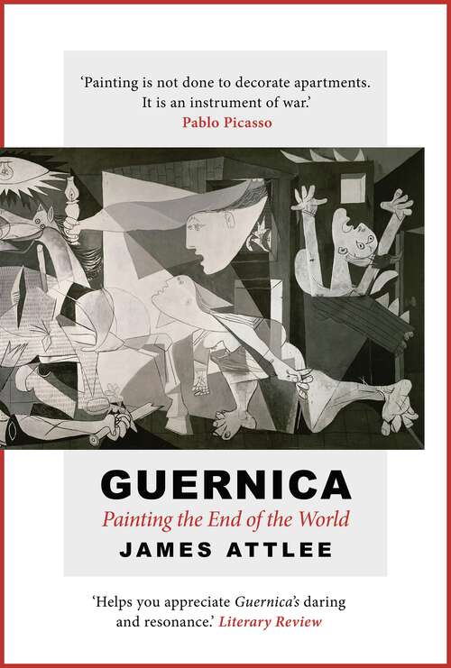 Book cover of Guernica: Painting the End of the World (The Landmark Library #5)