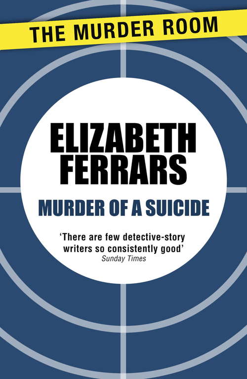 Book cover of Murder of a Suicide