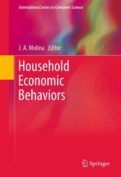 Book cover of Household Economic Behaviors (2012) (International Series on Consumer Science)