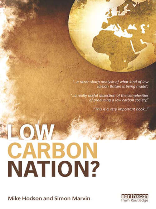 Book cover of Low Carbon Nation?