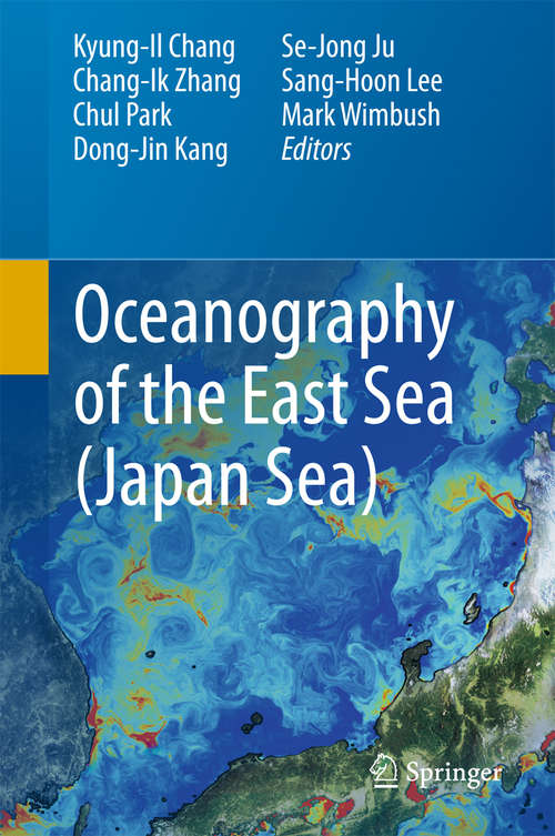 Book cover of Oceanography of the East Sea (Japan Sea) (1st ed. 2016)