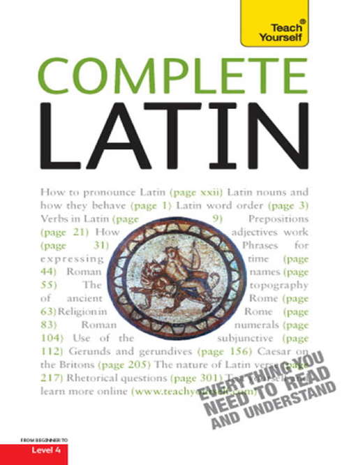Book cover of Complete Latin: Ebook: New Edition (4) (Complete Languages)
