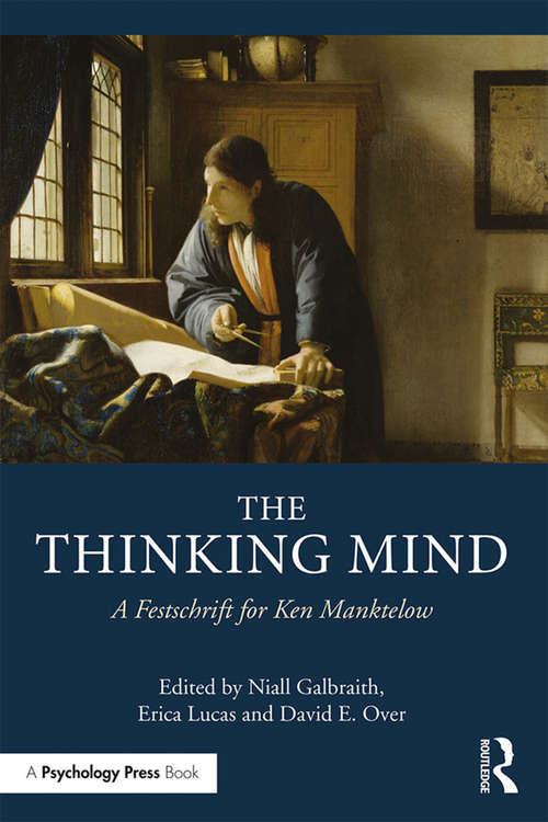 Book cover of The Thinking Mind: A Festschrift for Ken Manktelow