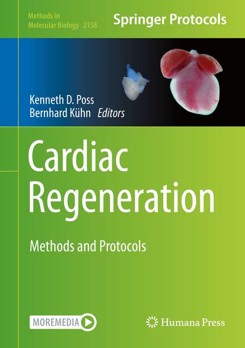 Book cover of Cardiac Regeneration: Methods and Protocols (1st ed. 2021) (Methods in Molecular Biology #2158)