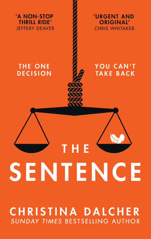 Book cover of The Sentence (ePub edition)