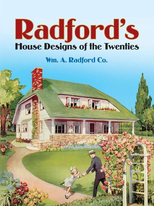 Book cover of Radford's House Designs of the Twenties