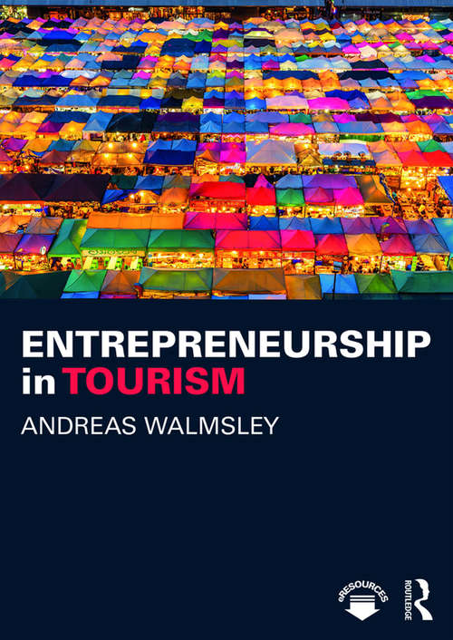 Book cover of Entrepreneurship in Tourism