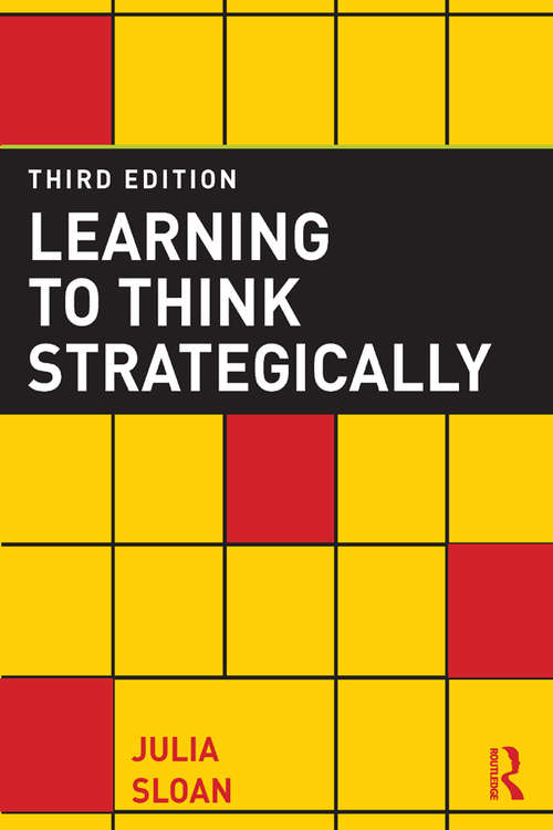 Book cover of Learning to Think Strategically