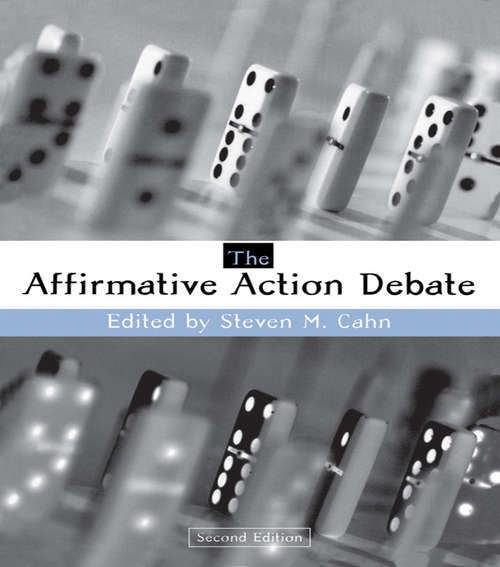 Book cover of The Affirmative Action Debate (2)