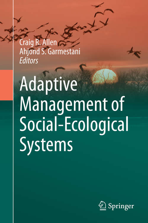 Book cover of Adaptive Management of Social-Ecological Systems (2015)
