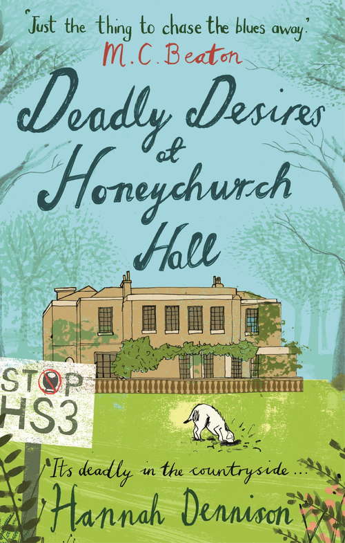 Book cover of Deadly Desires at Honeychurch Hall: A Mystery (Honeychurch Hall #2)