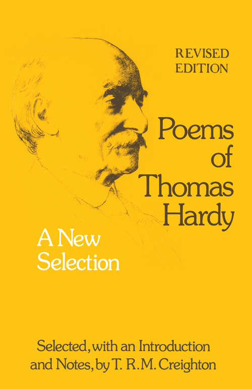 Book cover of Poems of Thomas Hardy: A New Selection (1st ed. 1977) (The\student's Hardy Ser.)