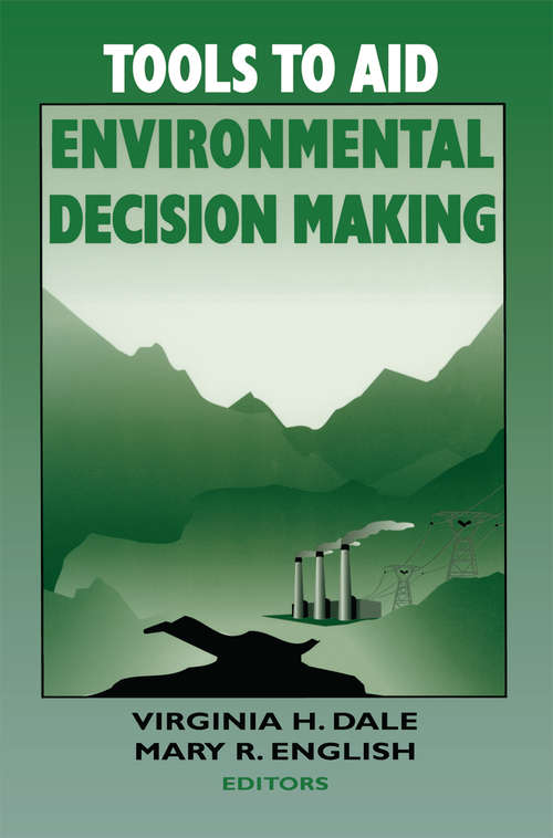 Book cover of Tools to Aid Environmental Decision Making (1999)