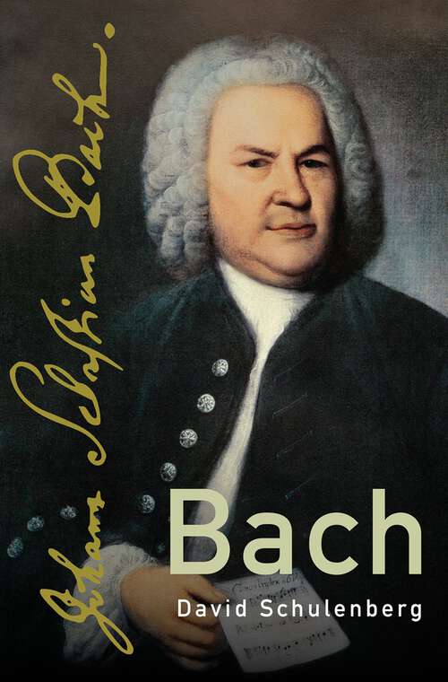 Book cover of Bach (Master Musicians Series)