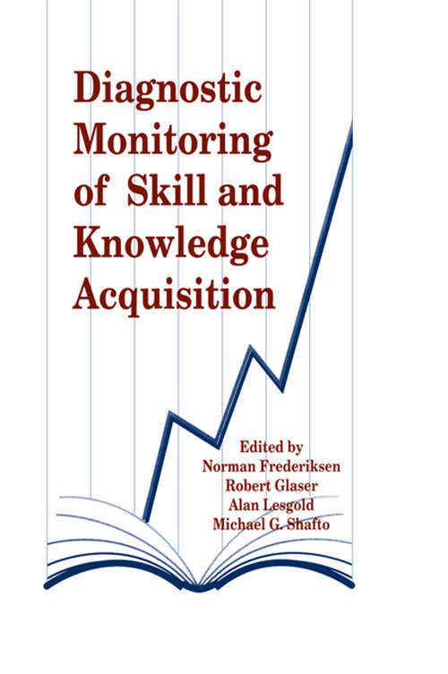 Book cover of Diagnostic Monitoring of Skill and Knowledge Acquisition