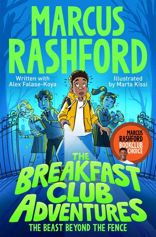 Book cover of The Breakfast Club Adventures: The Beast Beyond the Fence