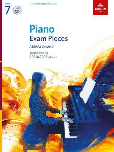 Book cover of Piano Exam Pieces 2021 & 2022, ABRSM Grade 7: Selected from the 2021 & 2022 syllabus (PDF) (ABRSM Piano Exam Pieces 2021 & 2022)