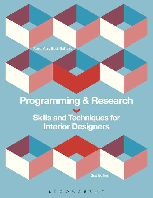 Book cover of Programming and Research: Skills and Techniques for Interior Designers