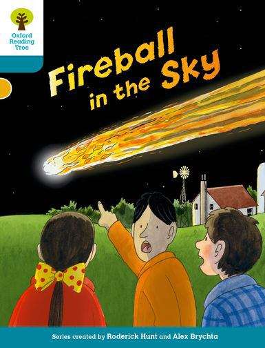 Book cover of Oxford Reading Tree Biff, Chip and Kipper Stories Decode and Develop: Level 9: Fireball in the Sky (Oxford Reading Tree Ser.)