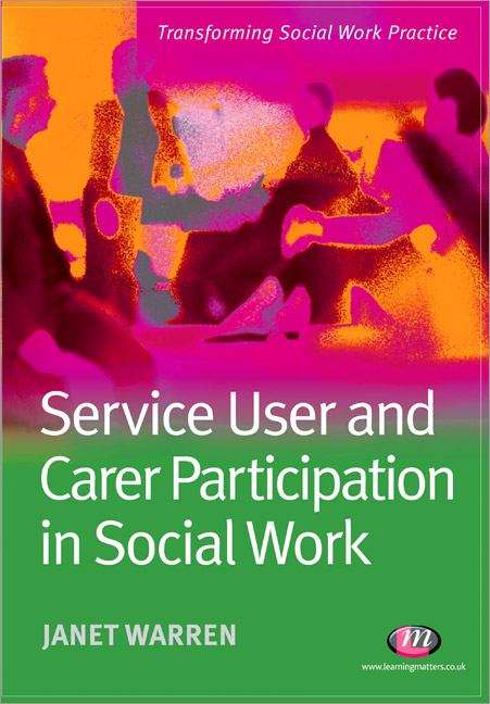 Book cover of Service User and Carer Participation in Social Work (PDF)