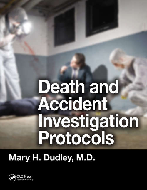 Book cover of Death and Accident Investigation Protocols