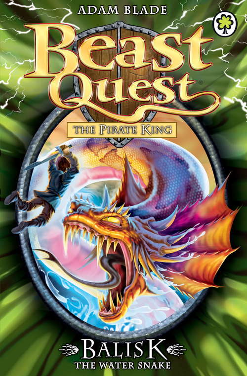 Book cover of Balisk the Water Snake: Series 8 Book 1 (Beast Quest #43)
