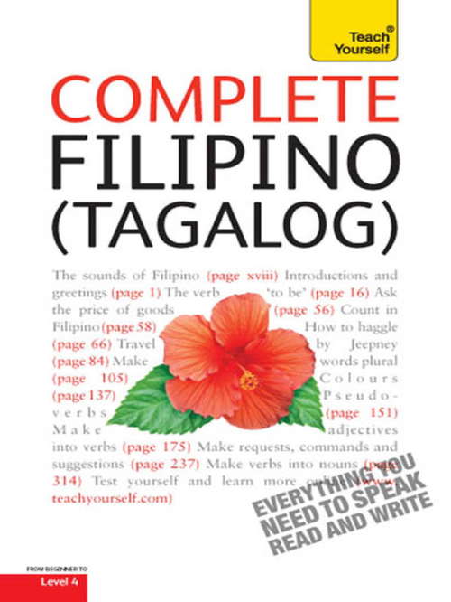 Book cover of Complete Filipino: Learn to Read, Write, Speak and Understand a New Language with Teach Yourself (3) (Complete Languages)