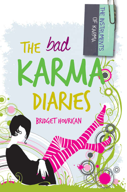 Book cover of The Bad Karma Diaries