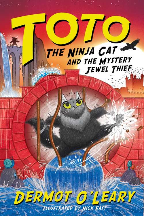 Book cover of Toto the Ninja Cat and the Mystery Jewel Thief: Book 4