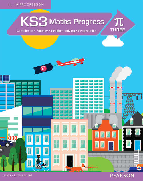 Book cover of KS3 Maths Progress Student Book Pi 3