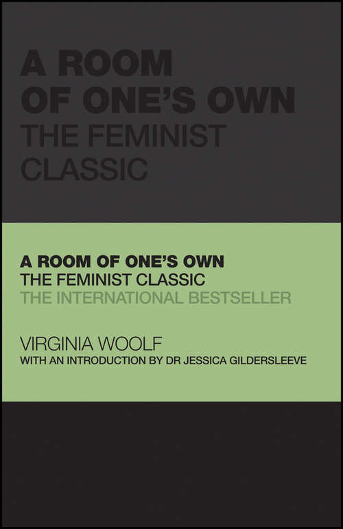 Book cover of A Room of One's Own: The Feminist Classic (Capstone Classics)