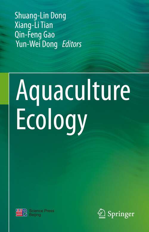 Book cover of Aquaculture Ecology (1st ed. 2023)
