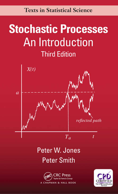 Book cover of Stochastic Processes: An Introduction, Third Edition