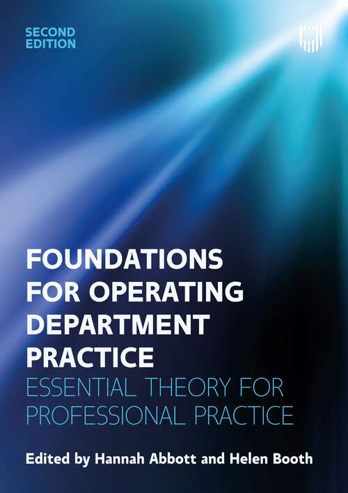 Book cover of Foundations for Operating Department Practice: Essential Theory for Practice