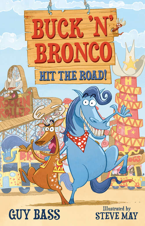 Book cover of Buck 'n' Bronco: Hit the Road