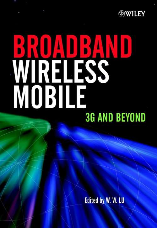 Book cover of Broadband Wireless Mobile: 3G and Beyond