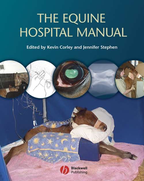 Book cover of The Equine Hospital Manual