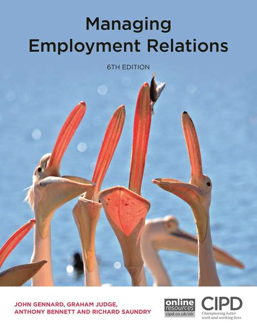 Book cover of Managing Employment Relations