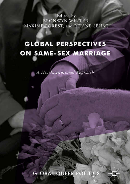 Book cover of Global Perspectives on Same-Sex Marriage: A Neo-Institutional Approach