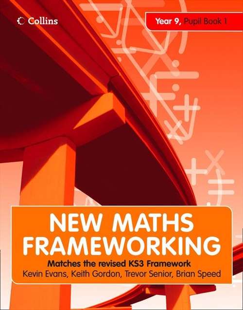 Book cover of New Maths Frameworking: Year 9, Pupil Book 1 (PDF)