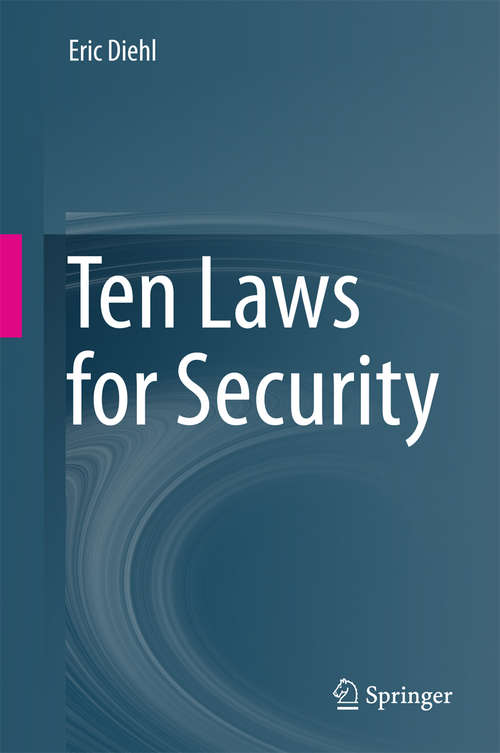 Book cover of Ten Laws for Security (1st ed. 2016)