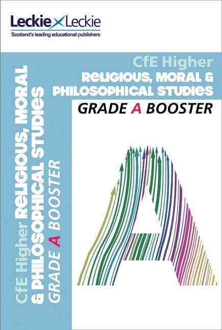 Book cover of CfE Higher Religious, Moral & Philosophical Studies Grade Booster (Grade Booster) (PDF)