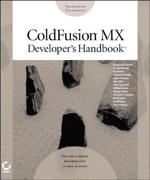 Book cover of ColdFusion MX Developer's Handbook